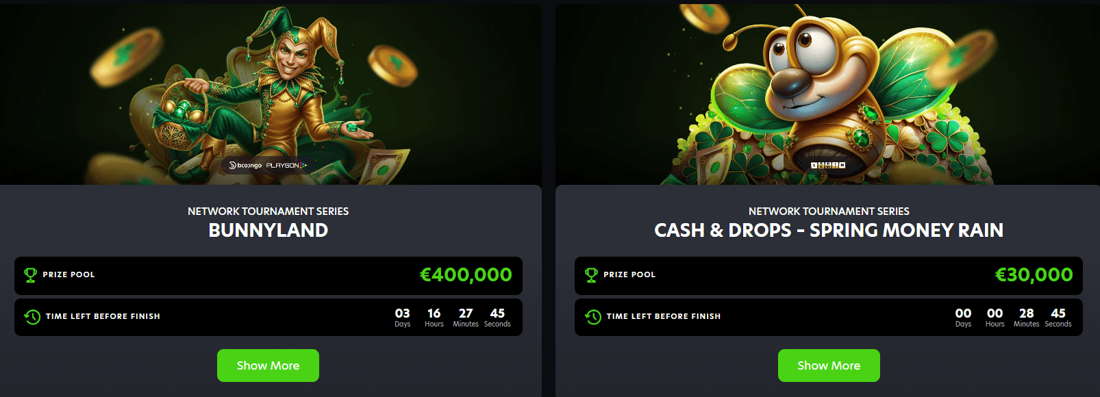 Neospin Elite Rewards Tournaments